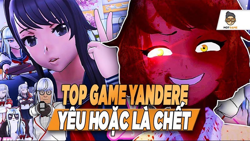 Top game Yandere hay nhất - Giả lập đánh ghen Yandere